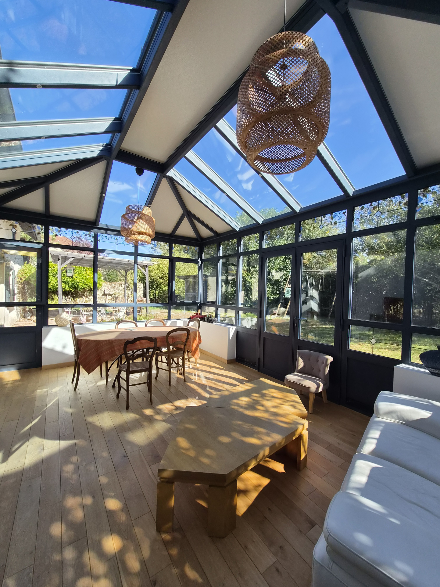 Houdan 10 min, maison 3 chambres de 130 m2 avec superbe véra